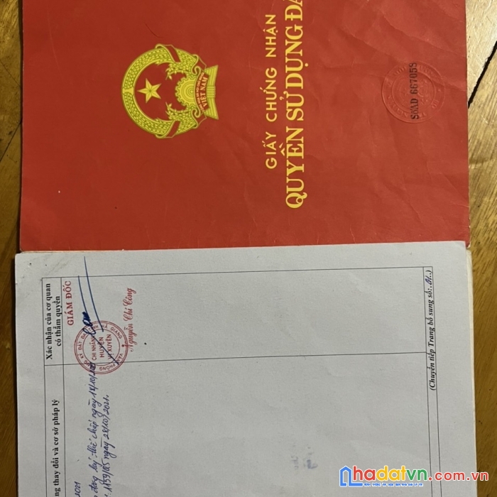Chính chủ cần bán gấp mảnh đất nằm trục ql2 thị trấn vị xuyên - huyện vị xuyên - tỉnh hà giang (