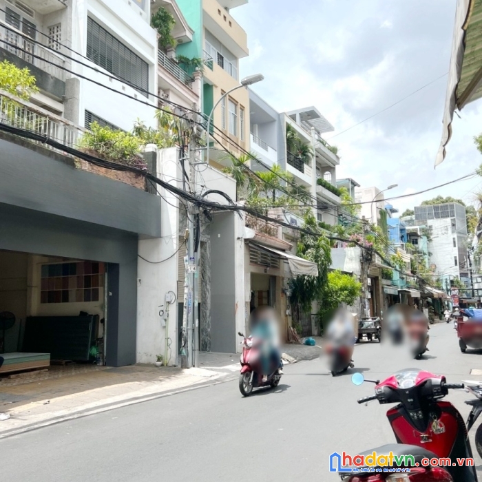 Nhà 5.3x17 nở hậu l 6.8m mặt tiền bà hạt phường 9 quận 10