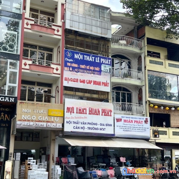 Nhà 2 mặt tiền nở hậu ngô gia tự,hoà hảo ngay ngã 6 phường 2 quận 10