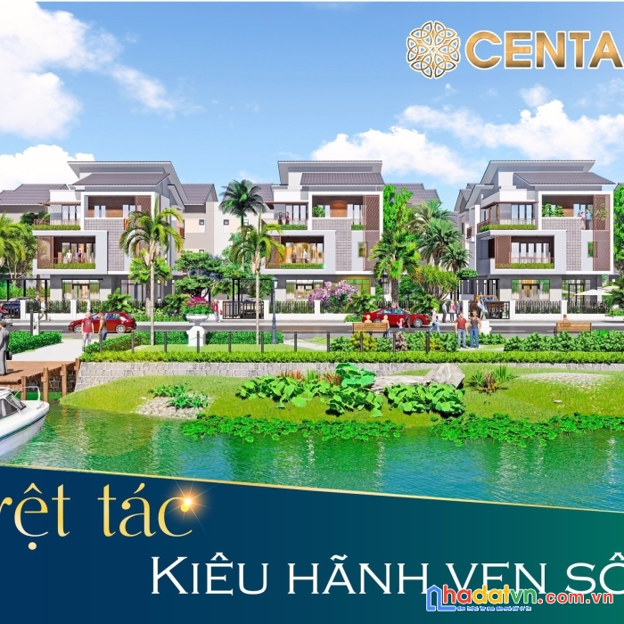 Đầu tư sinh lời với biệt thự centa riverside vsip từ sơn, giá gốc chủ đầu tư