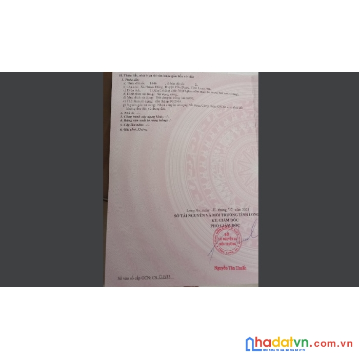 Bán đất mặt tiền đường kênh 19/5 nhựa lớn thị trấn cần đước, huyện cần đước, long an giá siêu rẻ