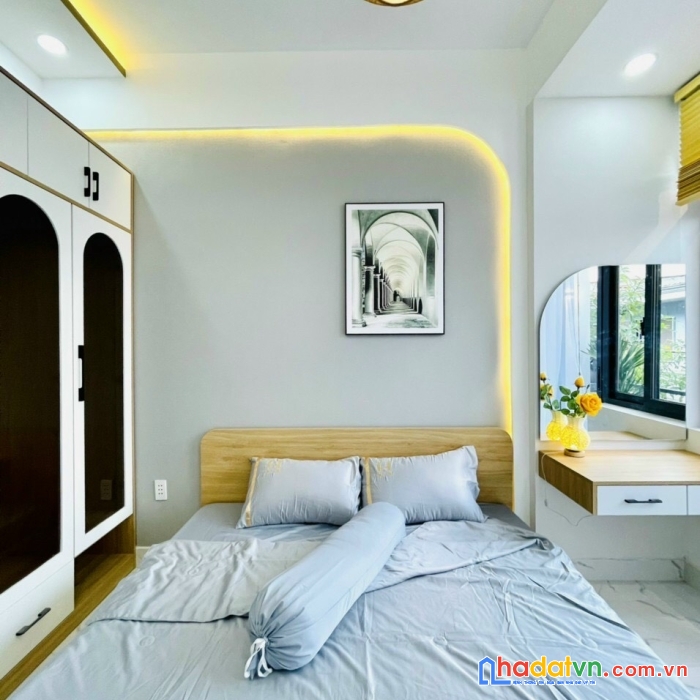 (bình thạnh) giá chỉ 5.4 tỷ, 32m2, 3.2 x 11m, phan đăng lưu, 2pn.