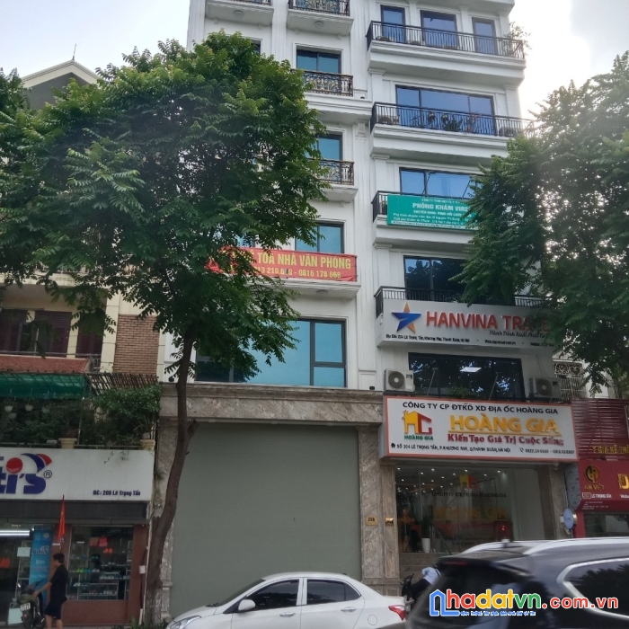 Bán gấp tòa nhà 9 tầng thang máy phù hợp kinh doanh văn phòng spa phố vũ trọng phụng  thanh xuân