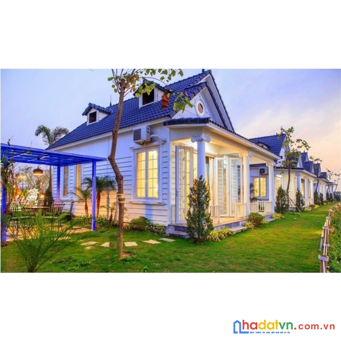 Biệt thự nghỉ dưỡng khoáng nóng vườn vua resort phú thọ, full tiện ích, dòng tiền