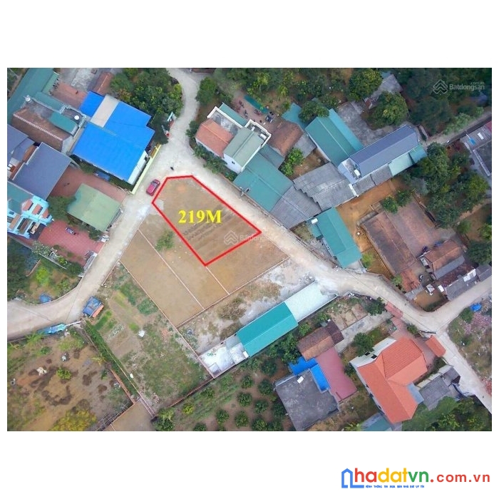 Chính chủ bán lô góc 219m2 thôn 5 phú cát, đường rộng, cách nm in tiền 400m cực đẹp,