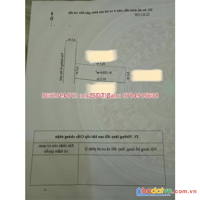 Bán lô đất mặt đường tiểu trà, dương kinh vuông vắn, không lỗi lầm giá cả rẻ nhất khu vực