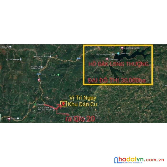 Đầu tư đất nền khu dân cư  bảo lộc chỉ từ 2 triệu/m2 , đường nhựa 6m tới tận đất .