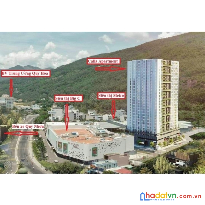 Calla apartment quy nhơn, ngay big c, bến xe qn - căn hộ sân vườn duy nhất tại tp biển qn