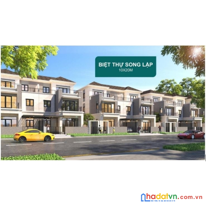 Cần bán biệt thự song lập đảo phượng hoàng 10x20m, giá chỉ 16 tỷ, rẻ hơn cđt 5 tỷ