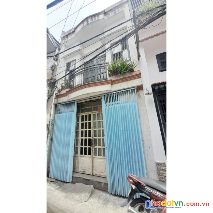 Nhà bán nở hậu hẻm âu dương lân p3q8. trệt,lầu. giá 4,7 tỷ tl