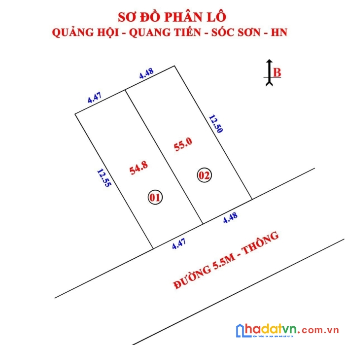 Chính chủ ra hàng phân lô cho nhà đầu tư đất sóc sơn