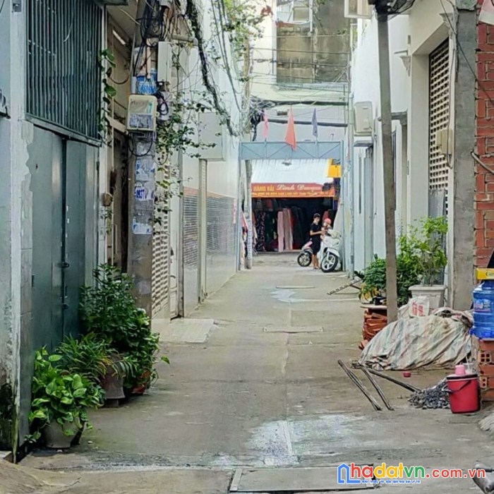 Bán nhà mặt tiền có doanh thu 8 triệu/tháng, đường phú thọ hòa, tân phú, dt 55m2, 2 tầng, giá