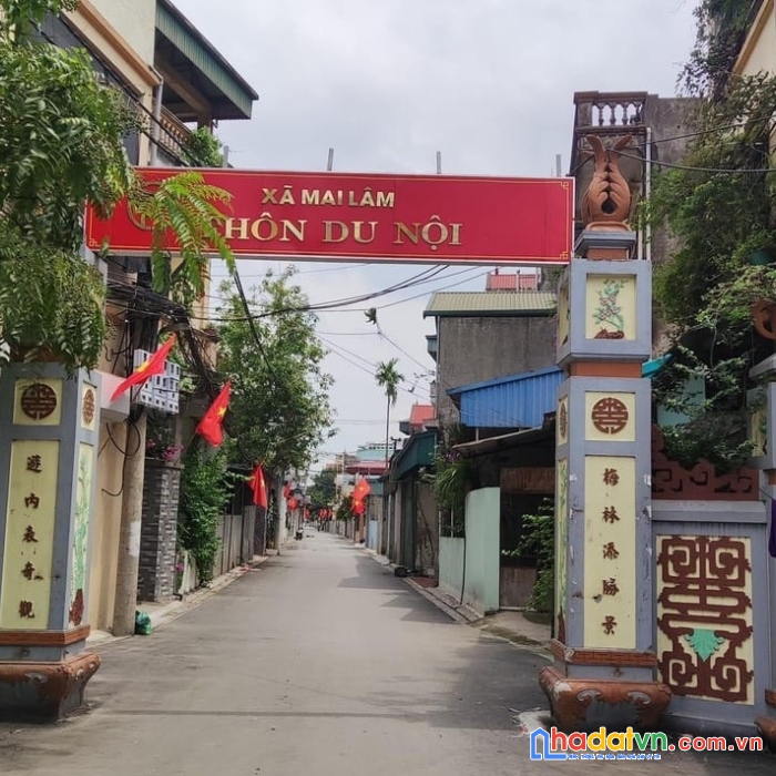 Du nội mai lâm đông anh 158m đất mt 6.4m 8.2 tỷ/ôtô tránh/k.doanh