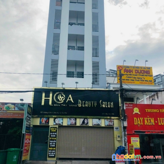 Chính chủ bán tòa nhà hầm, 7 tầng mt đường c1 – cộng hòa, tân bình: 7,92mx29m, cn: 235m2. giá; 58