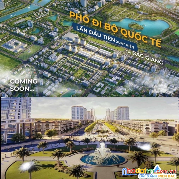 Nhà phố 5 tầng phố đi bộ bắc giang