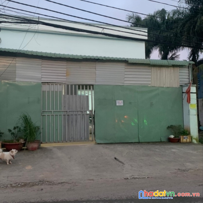 Cần bán gấp kho xưởng đẹp vị trí vip, mặt tiền đường 6d, các lại hùng cường 50m.