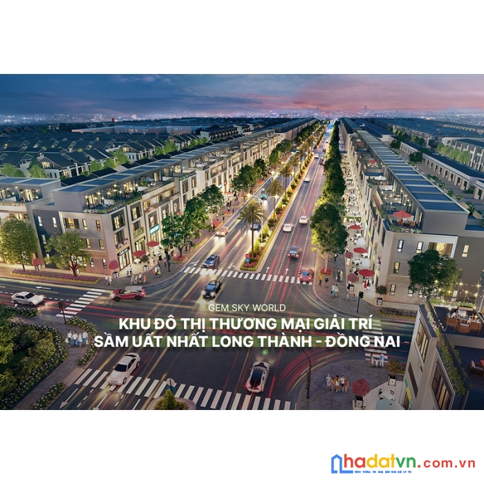 Mở bán phân khu diamond parkview gem sky world - đất nền: 33 triệu/m2, nhà phố: chỉ từ 5.5 tỷ,