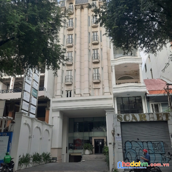 Tòa nhà mặt tiền 166-168 nam kỳ khởi nghĩa, p.6, quận 3, 8.5x40m, hầm, 9 lầu st