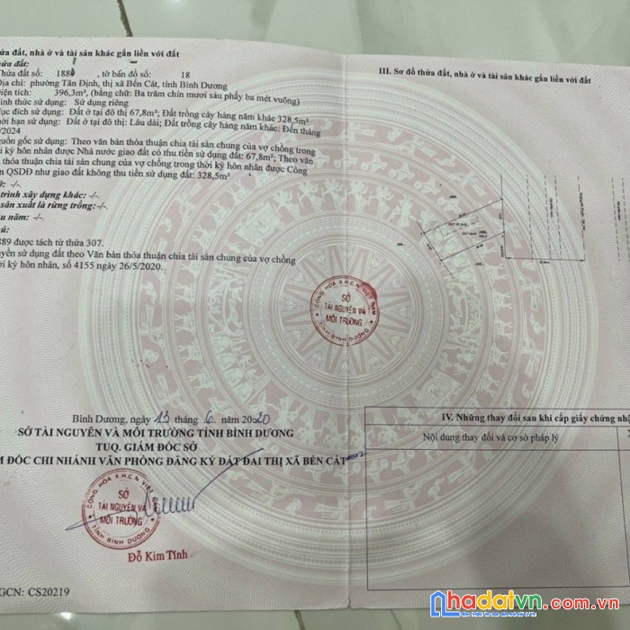 Ét o ét nhanh tay có ngay 2 lô đất đẹp tại bến cát bình dương