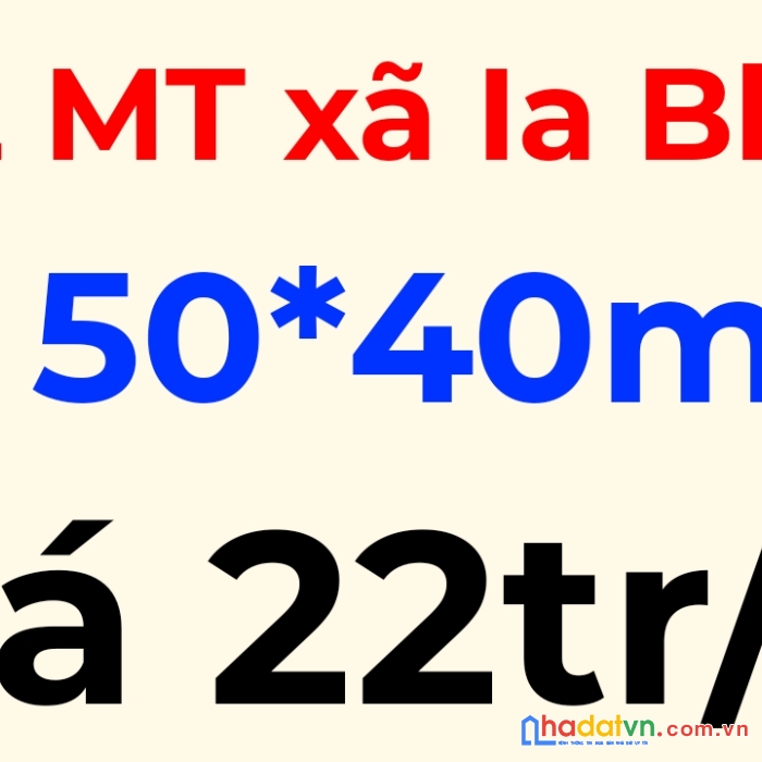 Lô góc 2 mặt tiền 50m đất tại xã ia blang, chư sê, gia lai. chỉ 22tr/m ngang