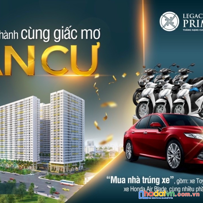 Mở bán lock b căn hộ legacy prime tại trung tâm tp thuận an- bình dương