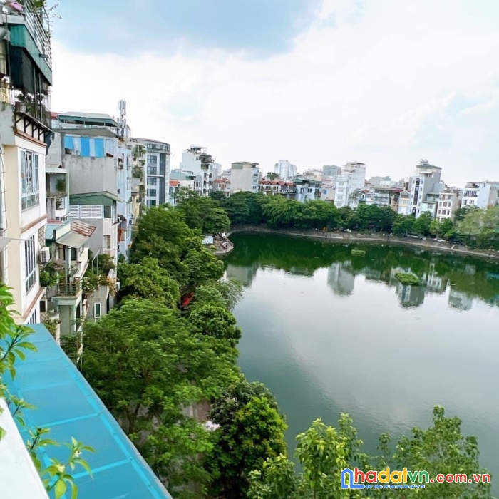 Bán nhà mặt phố, view hồ hồ văn chương, ,vỉa hè, ô tô tránh, kd, dt 68m2 x mt 8m x 18.8tỷ