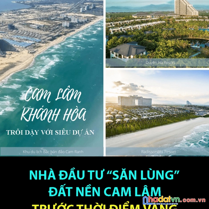Nhà đầu tư “săn lùng” đất nền cam lâm trước thời điểm vàng