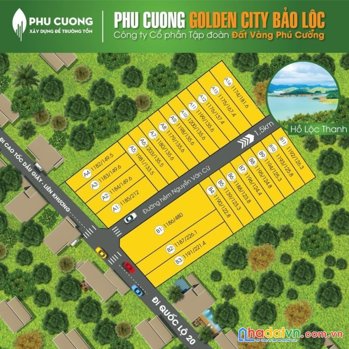 Tài chính 1 tỷ có sở hữu được đất nền tại dự án bảo lộc golden city
