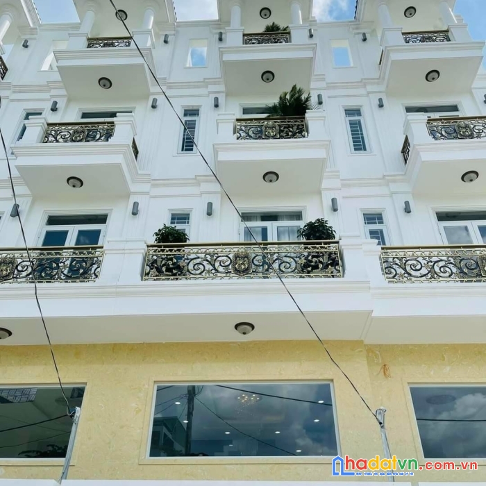 Ngộp - bán nhà 5 tầng full nội thất cc cực đẹp đường lê đức thọ gv 8m xe tải thông quá rẻ 6.85 tỷ