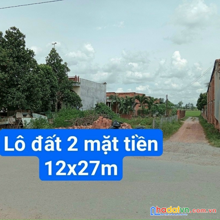 Chủ gửi bán 2 lô đất mặt tiền đường chính xã an ninh tầy full thổ