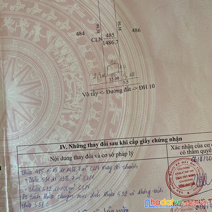 Nhanh tay ring ngay lô đất đẹp vị trí đắc địa tại dương minh châu- tây ninh