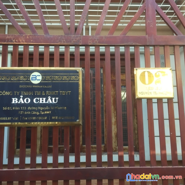 Biết thự cao cấp đầu hẻm 153 nguyễn tri phương - tp bmt - đăk lăk