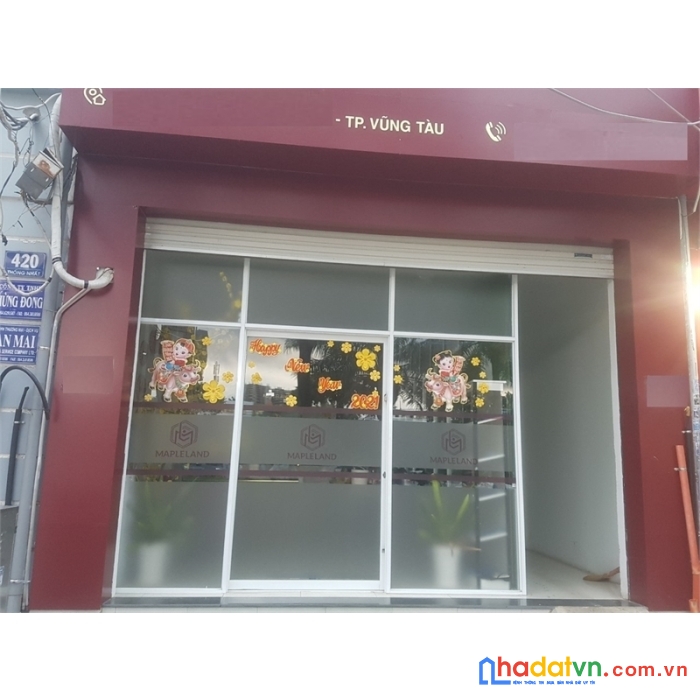 Cho thuê mặt bằng trương công định phường 7, tp vũng tàu khu sầm uất