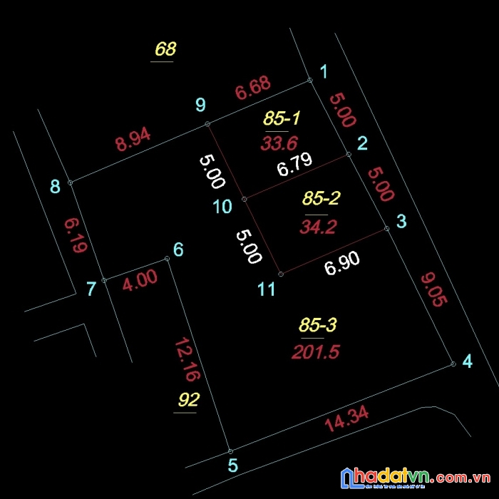 Cần bán 2 lô đất mỗ lao ngõ thông kinh doanh giá đầu tư