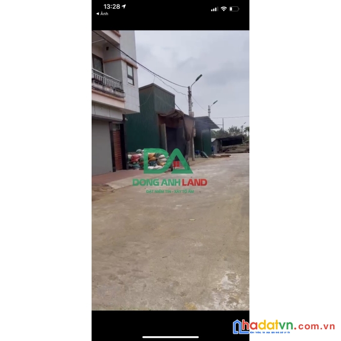 Bán đất đấu giá x1 lỗ khê  liên hà đông anh 66m hướng nam