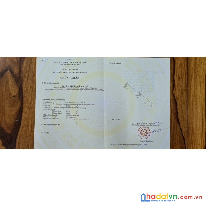 Sở hữu ngay lô đất chính chủ hàm liêm, hàm thuận bắc giá siêu rẻ