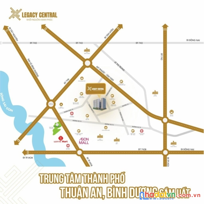 Bán gấp căn hộ 2 pn giá  rẻ tại thuận an, bình dương