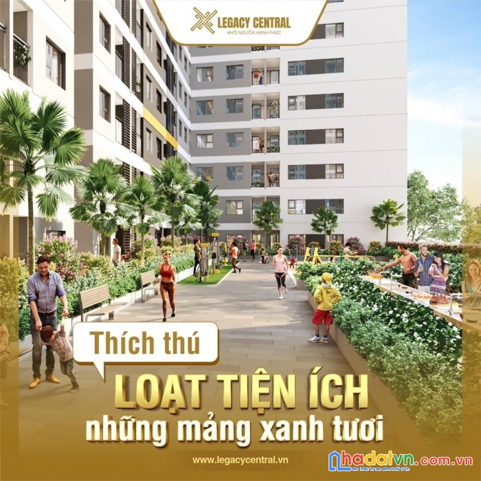 Bán nhanh căn hộ legacy thuận an bình dương