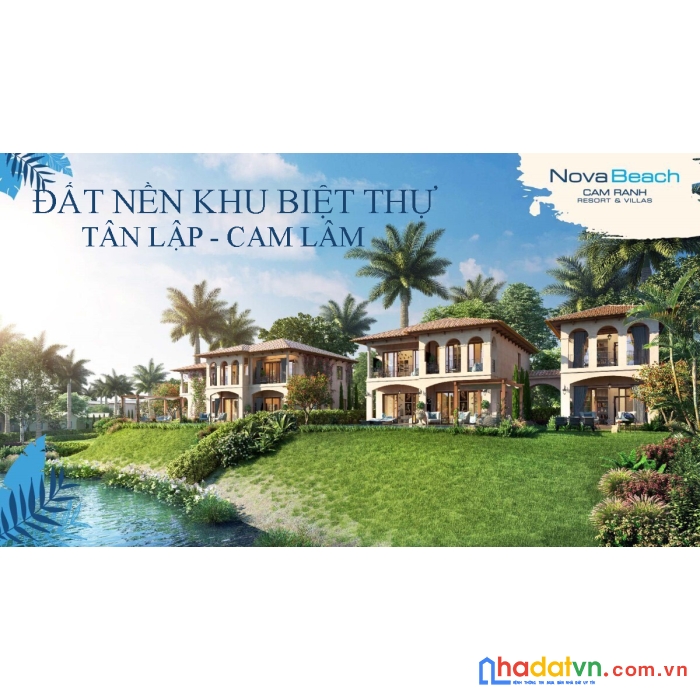 Cơ hội đầu tư đất nền sổ đỏ khu biệt thự tân lập cam lâm giá chỉ 10tr800/m2