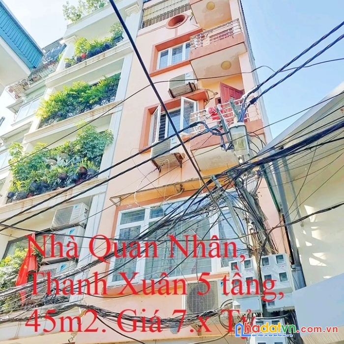 Bán nhà quan nhân, thanh xuân. ô tô đỗ, kinh doanh , giá 7.x tỷ.