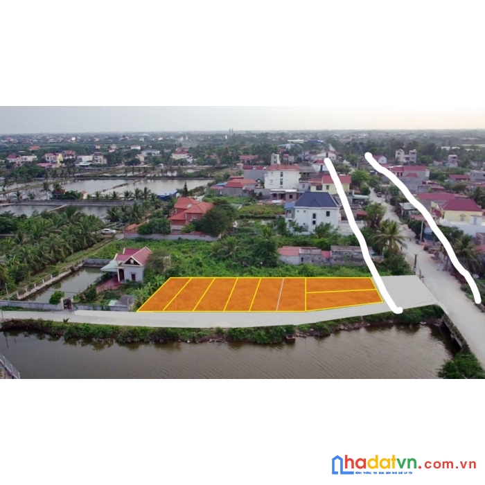 ✅  lô gốc 512m2 mặt đường tân lập tân thành dương kinh 7,xx tỷ