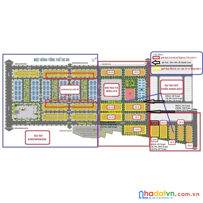 Chọn lô độc quyền dự án liền kề highway 5 residences - ngay cạnh vinhomes ocean park gia lâm