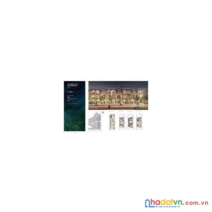 Bán shophouse dự án aqua city mặt đường hương lộ 2 rộng 60m – gần quảng trường trung tâm