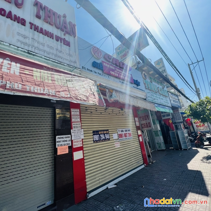 Bán nhà mt 9xx huỳnh tấn phát q7 117m2 4x29