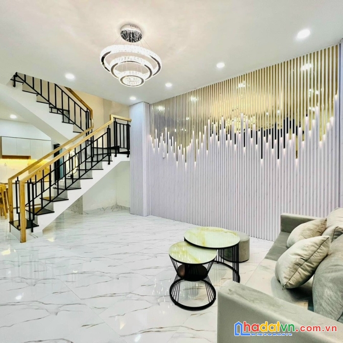 Nhà đẹp, hẻm đẹp, gò vấp, 4 x 8.7m, chỉ 4.3 tỷ, 2 pn, nguyễn oanh