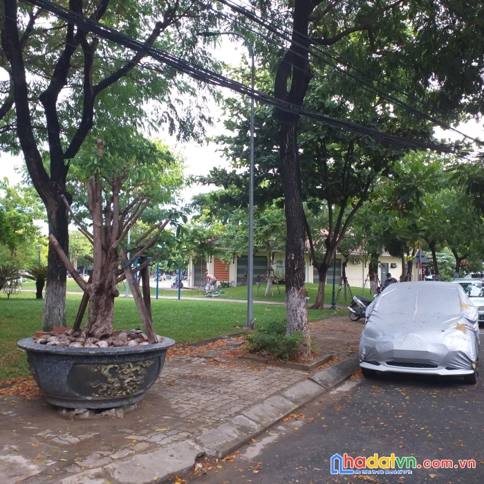 .đất mai lão bạng tt hải châu, 141m2 ngang 5.72, lô góc