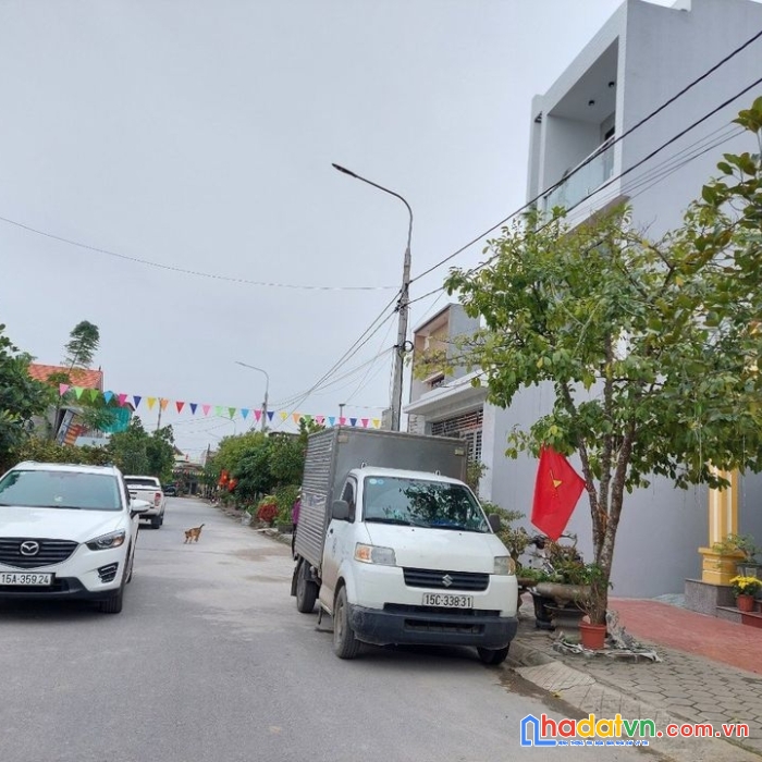 Lô đất 100m2 mặt đường 10m tân hợp  tân thành dương kinh , hải phòng giá chỉ 2,1 tỷ