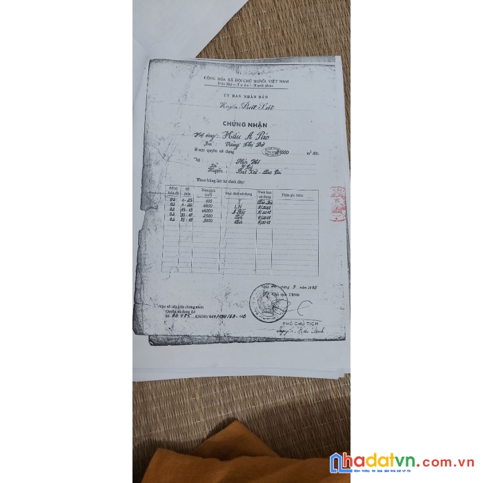 Mảnh đất nằm tại thôn phìn hồ y tý-sapa 2 khu đô thị du lịch