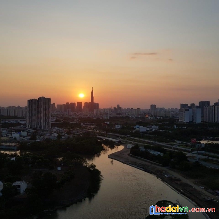 Căn hộ palm heights - keppel land 3pn 121,5 m2 full nội thất cao cấp , căn góc view sông 9.3 tỷ lh