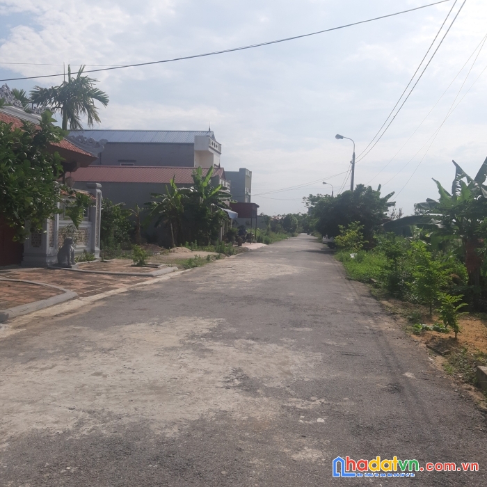 Lô đất 100m2 đường 12m giá chỉ 2x tr/m2 tại tdc hòa nghĩa dương kinh.